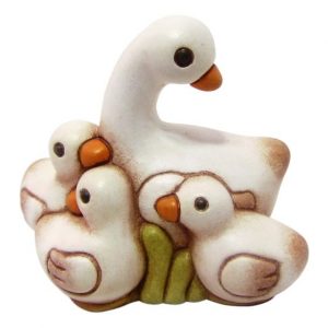 Oca con pulcini Presepe classico