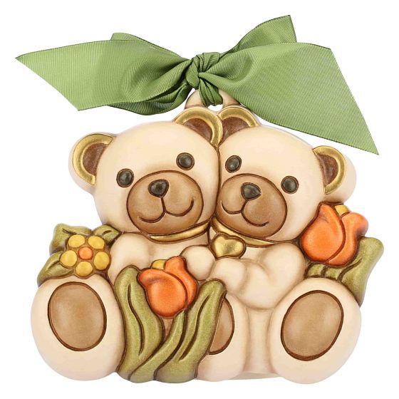 Stampo Per Sapone E Bath Bomb A Forma Di Orsetto Con Fiori - 4 Cavità Da 140g L'una - Stampo In PVC Per Sapone E Gesso Fai Da Te - 4