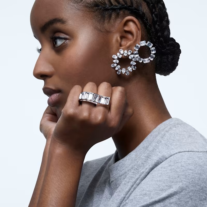 Thomas Sabo Orecchini A Cerchio Donna In Argento Placcato Oro Rosa Con Zirconi
