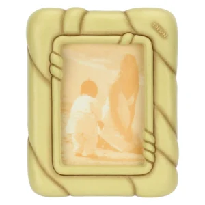 Portafoto in ceramica Twist, medio