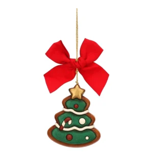 Addobbo natalizio albero di Natale in ceramica, grande