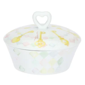 Ciotolina porta bon bon con coperchio Incanto di Primavera