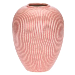 Anfora media rigata rosa, Eleganza Esotica